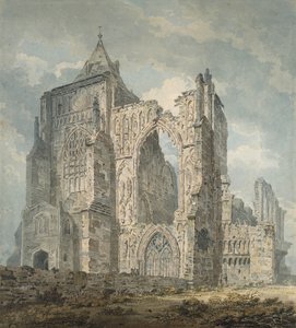 Abbazia di Crowland, Lincolnshire, 1793-94 da Thomas Girtin